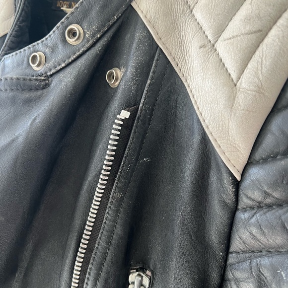 Vintage Leather Jacket - Erel Hamburg Size 40. Perfectly worn in. - Picture 12 of 17